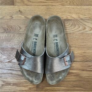 Birkenstock Catalina in Graceful Taupe – Size 38 Narrow/Medium (7.5 in US).